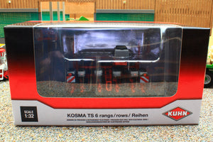 REP289 Replicagri 1:32 Scale Kuhn Kosma TS6 Row Planter Grey