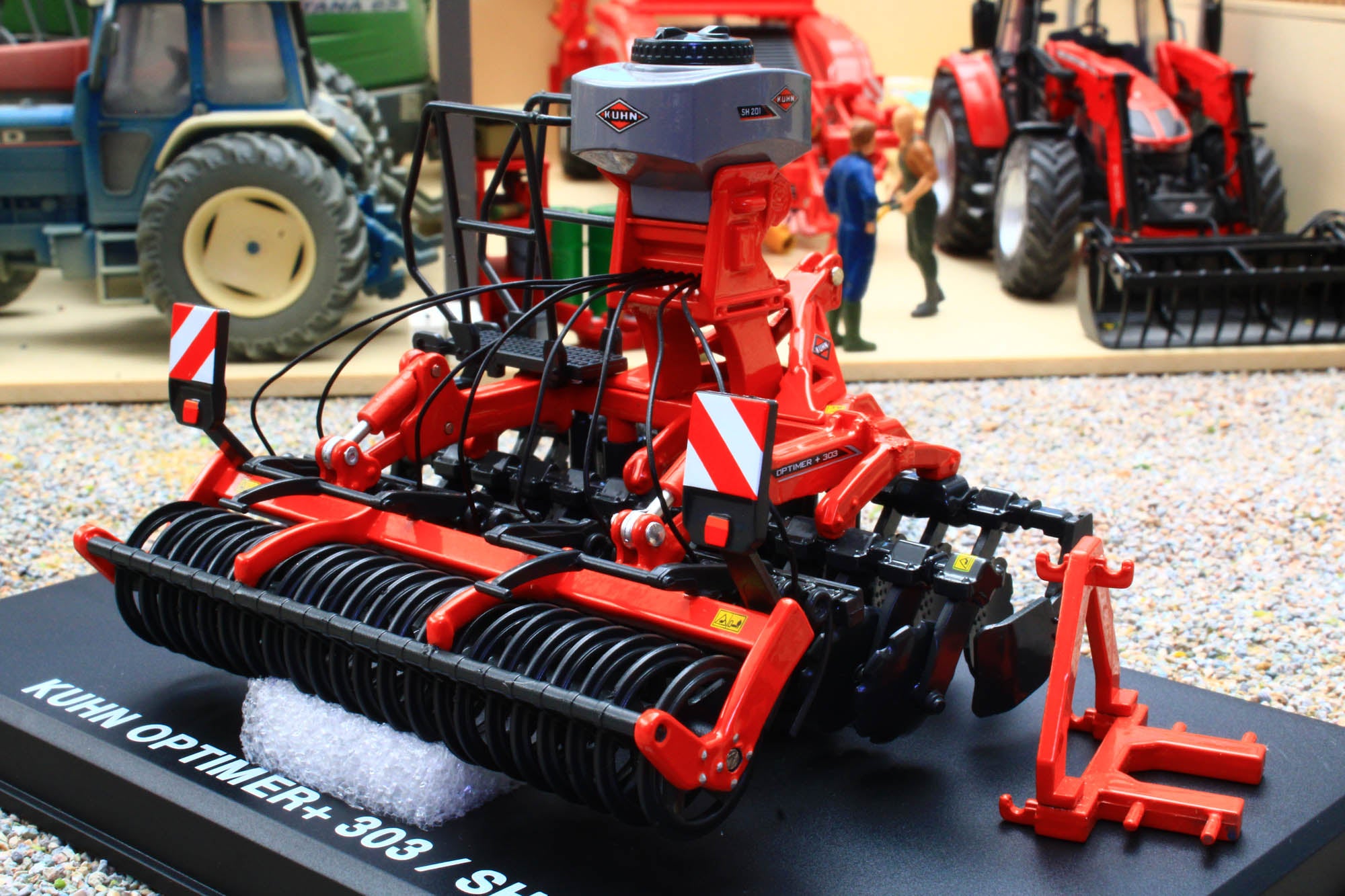 Optimer Sh REP414 Replicagri Kuhn Optimer 303 SH 201 Seed Drill – Brushwood Toys