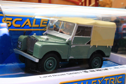 SCAC4600 Scalextric 1:32 Scale Land Rover Series 1 HUE 166