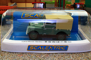 SCAC4600 Scalextric 1:32 Scale Land Rover Series 1 HUE 166