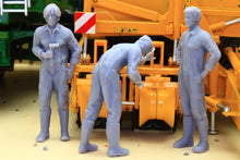 Load image into Gallery viewer, PYOS122 Figure Set 1:32 Scale - Set of 3 Mechanics (Requires Painting)