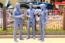 Load image into Gallery viewer, PYOS38 Figure Set 1:32 Scale - 3 x Figures Standing (Requires Painting)