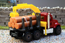 Load image into Gallery viewer, SIM501G Majorette 187 Scale MACK Forestry Truck With Crane