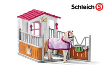 Load image into Gallery viewer, SL42368 Schleich Horse Club Horse Stall with Lusitano Mare