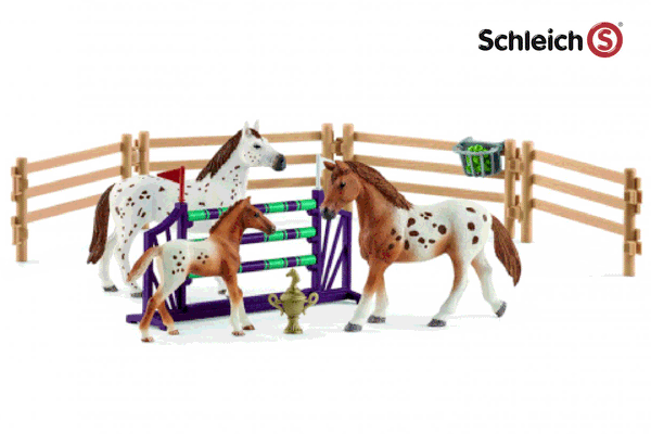 Appaloosa schleich horse hot sale