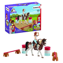 Load image into Gallery viewer, SL42441 Schleich Horse Club Hannah&#39;s Western Riding Set + box