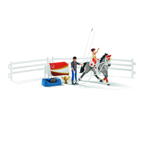 SL42443 Schleich Horse Club Mia's Vaulting Set complete
