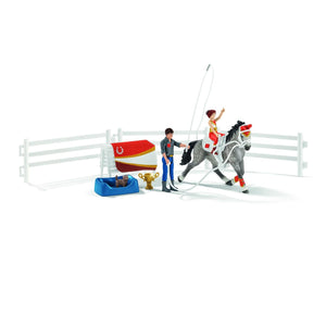 SL42443 Schleich Horse Club Mia's Vaulting Set complete