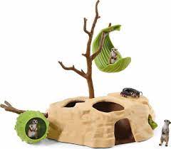 SL4295 Schleich Meerkat Hangout