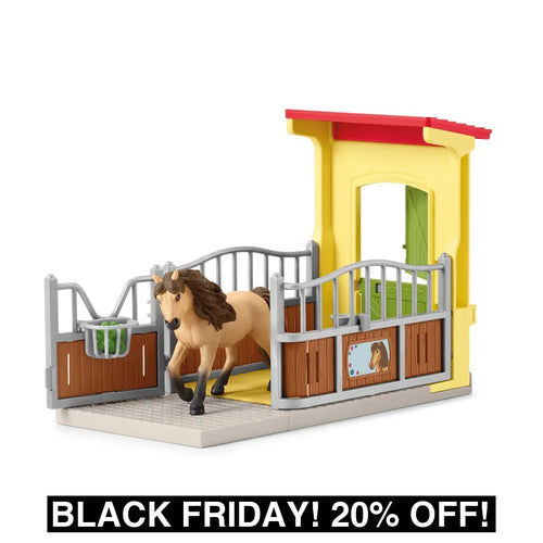 SL42609 Schleich Pony Box with Iceland Pony Stallion