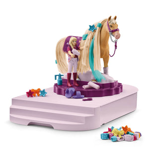 SL42617 Schleich Horse Club Grooming Station