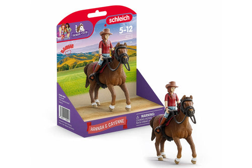 SL42711 Schleich Horse Club Hannah & Cayenne