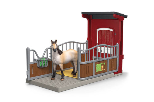 SL42724 Schleich Pony Box with Mustang Mare