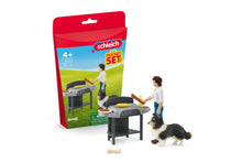 Load image into Gallery viewer, SL42754 Schleich Barbeque with Tom