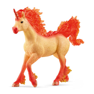 SL70756 Schleich Elementa Fire Unicorn Stallion