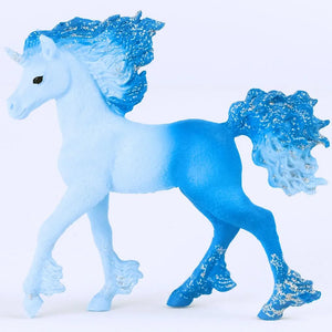 SL70758 Schleich Elementa Water Flame Unicorn Foal