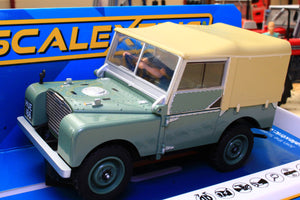 SHABBY BOX Scalextric 1:32 Scale Land Rover Series 1 HUE 166 would make a great diarama feature