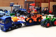 Load image into Gallery viewer, Selection of 3 used 1:87 Scale Siku Toys FAULTY - TAILGATE MISSING FROM LOW LOADER