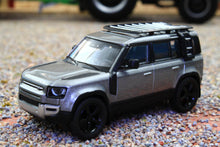 Load image into Gallery viewer, TAR64G020GY TARMAC WORKS 1:64 Scale Land Rover Defender 110 in grey
