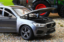 Load image into Gallery viewer, TAY32100115 TAYUMO 1:32 Scale Volvo XC60 with lights and sound Osmium Grey