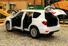 Load image into Gallery viewer, TAY32115013 Tayumo 1:32 Scale Nissan Patrol 4x4 vehicle in white with lights and sound