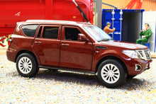 Load image into Gallery viewer, TAY32115016 TAYUMO 1:32 Scale Nissan Patrol Y62 4x4 in Brown with Lights and Sound