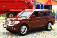 Load image into Gallery viewer, TAY32115016 TAYUMO 1:32 Scale Nissan Patrol Y62 4x4 in Brown with Lights and Sound