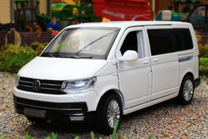 Tayumo 1:32 Scale VW Transporter Multivan T6 in White