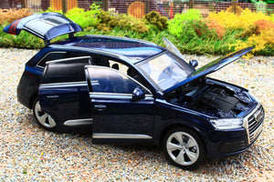 TAY32140027 TAYUMO 1:32 Scale Audi Q7 in Blue