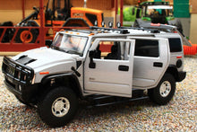 Load image into Gallery viewer, TAY32160011 TAYUMO 1:32 Scale Hummer H2 in Silver with lights and sound