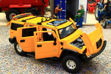 Load image into Gallery viewer, TAY32160012 TAYUMO 1:32 Scale Hummer H2 4X4 in Yellow with lights and sound