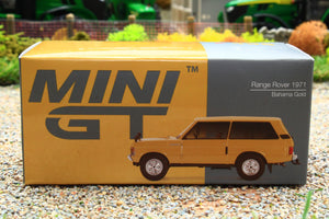 TSMMGT00495R MINIGT 1:64 Scale Range Rover 1971 Bahama Gold RHD