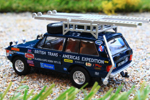 TSMMGT00542L MiniGT 1:64 Scale Range Rover 1971 British Trans Americas Expedition VXC868K