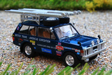 Load image into Gallery viewer, TSMMGT00542L MiniGT 1:64 Scale Range Rover 1971 British Trans Americas Expedition VXC868K