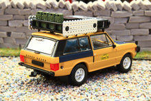 Load image into Gallery viewer, TSMMGT01144L MINIGT 1:64 Scale Range Rover 1981 Camel Trophy Sumatra C Swoboda K Mentel Winner LDH
