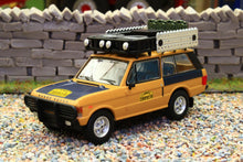 Load image into Gallery viewer, TSMMGT01144L MINIGT 1:64 Scale Range Rover 1981 Camel Trophy Sumatra C Swoboda K Mentel Winner LDH