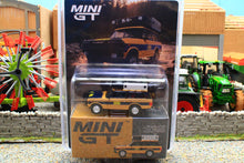 Load image into Gallery viewer, TSMMGT01311BL MINI GT 1:64 Scale Range Rover 1981 Camel Trophy Sumatra (N. Sudmann &amp; F. Hofmann) in Blister Pack