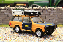Load image into Gallery viewer, TSMMGT01312BL MINIGT 1:64 Scale Range Rover 1981 Camel Trophy Sumatra (H.Fischer &amp; W. Bays) in blister pack