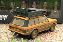 Load image into Gallery viewer, TSMMGTS0006 MINIGT 1:64 Scale Range Rover 1982 Camel Trophy Papua New Guinea set with figures