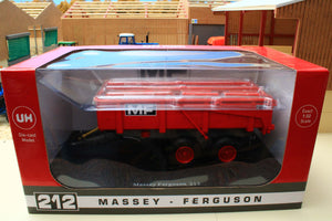 UH5353 Universal Hobbies Massey Ferguson 212 Twin Axle Tipping Trailer BOX NOT 100%