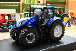 UH6491 Universal Hobbies 1:32 Scale New Holland T7.300 Blue Power Auto Command 4WD Tractor 2023 Version