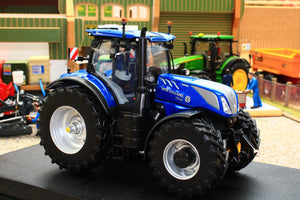 UH6491 Universal Hobbies 1:32 Scale New Holland T7.300 Blue Power Auto Command 4WD Tractor 2023 Version