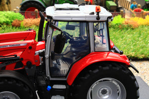 UH6603 Universal Hobbies 1:32 Scale Massey Ferguson 5S.135 4wd Tractor with Front Loader and grab