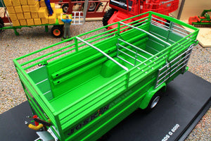 UH6627 Universal Hobbies 1:32 Scale Joskin Betimax RDS P6000 Livestock Trailer in Limited Edition Green