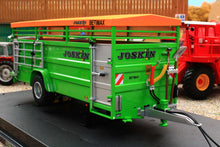 Load image into Gallery viewer, UH6627 Universal Hobbies 1:32 Scale Joskin Betimax RDS P6000 Livestock Trailer in Limited Edition Green