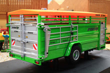 Load image into Gallery viewer, UH6627 Universal Hobbies 1:32 Scale Joskin Betimax RDS P6000 Livestock Trailer in Limited Edition Green