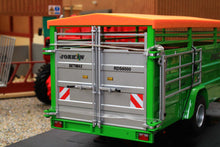 Load image into Gallery viewer, UH6627 Universal Hobbies 1:32 Scale Joskin Betimax RDS P6000 Livestock Trailer in Limited Edition Green