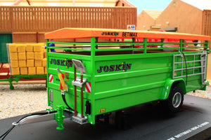 UH6627 Universal Hobbies 1:32 Scale Joskin Betimax RDS P6000 Livestock Trailer in Limited Edition Green