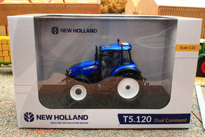 UH6678 Universal Hobbies 1:32 Scale New Holland T5.120 Dual Command 4WD Tractor