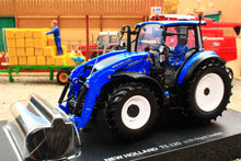 Load image into Gallery viewer, UH6682 Universal Hobbies 1:32 Scale New Holland T5.120 Dual Command 4WD Tractor with Front Loader and bucket 655 LU 2025